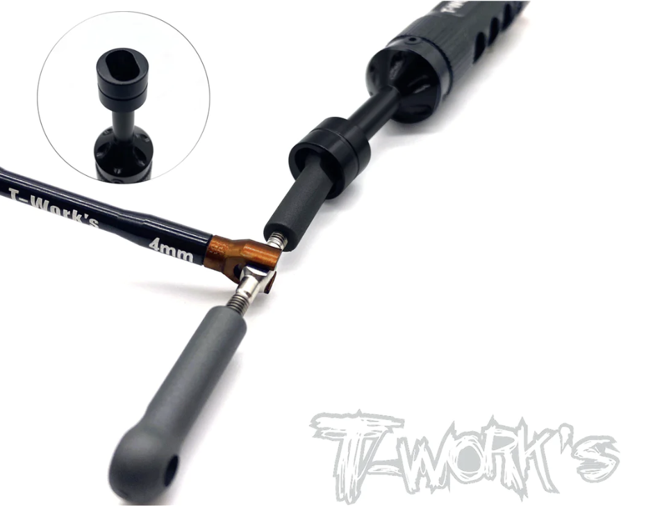 T-Work's】TT-098-B 製ターンバックルボールエンド